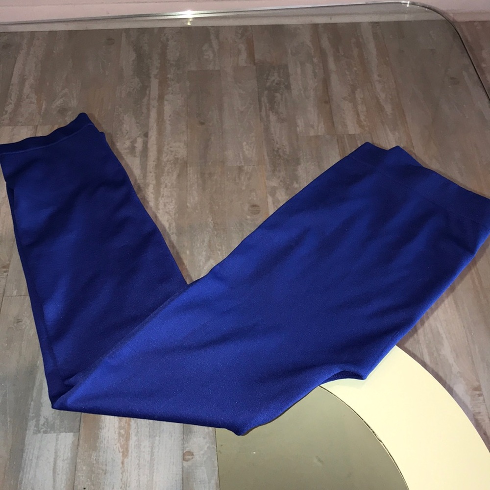 ❤️NWOT Miss Juli blue leggings  S/M nice fabric